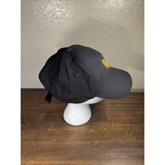 Whataburger Employee Hat Lot-Black & Orange Gray & Orange Logo-Adjustable Back - Picture 2 of 12